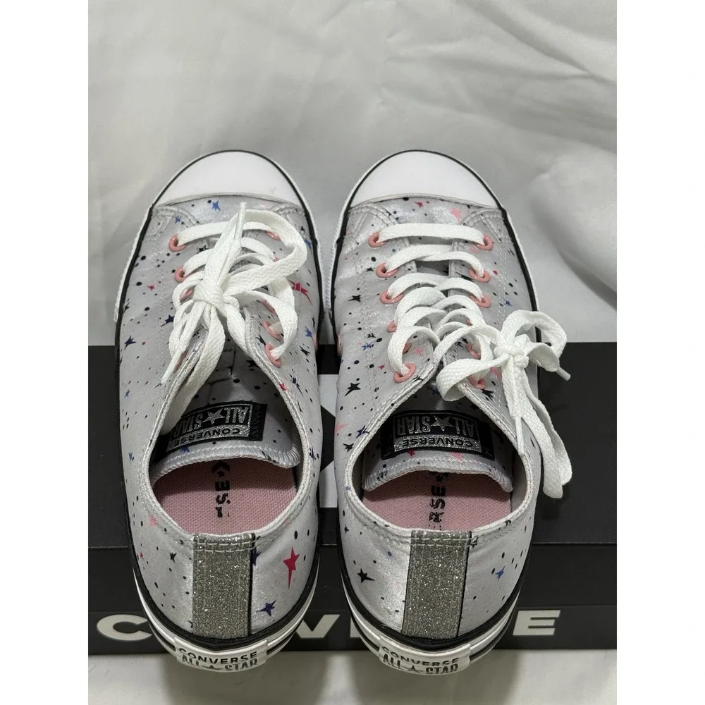 Converse‎ Juniors Girl's Stars Multicolor Sneakers Size 6